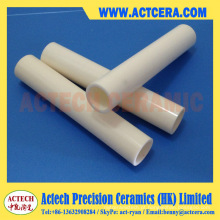Al2O3/99.5% cerâmica de Alumina de alta pureza de 99% tubo de usinagem